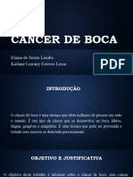 Cancer de Boca - Elaine