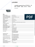 Altivar Easy 610 - ATV610D15N4