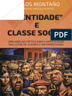 Carlos Montaño - Identidade e Classe Social