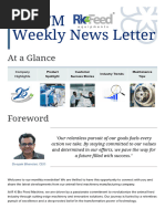 RKBFM Weekly News Letter: at A Glance