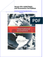 Etextbook 978 1429278423 International Economics 3Rd Edition All Chapter Scribd Ebook PDF