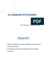 ED Maquette D'occlusion