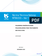 De.317-Nts0233 - Polimeros Orgânicos Base - Pam