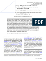 Subjective Effectiveness of Ibogaine Treatment For Problematic Opioid Consumption: Short-And Long-Term Outcomes and Current Psychological Functioning