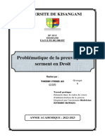 Administration de La Preuve