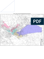 2011 City Council Redistricting Proposal Map