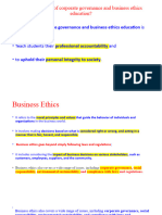 1 - Business Ethics and Governanace