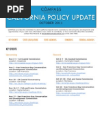 2011 10CaliforniaPolicyUpdate