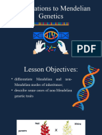 Non-Mendelian Genetics