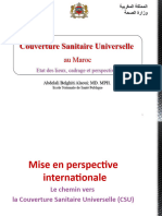 Couverture Sanitaire Universelle: Au Maroc