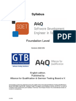 A4 Q20 SDET20 Foundation 20 Level 20 Syllabus 20 EN