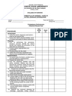 Checklist Wound Care