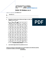 GUIA No. 17LENGUAGE Silabas Ceci