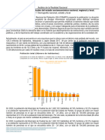 Demografía Nacional Mexicana, Estatal y Local