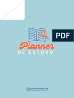 Planner de Estudos Versao Colorida