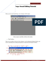 Getting Started: Sound Forge: Sound Editing Tutorial