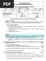 Examen SUPLETORIO Tercero Quimica-1