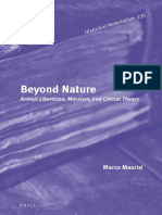 (Historical Materialism Book Series 235) Marco Maurizi - Beyond Nature - Animal Liberation, Marxism, and Critical Theory-Brill (2021)