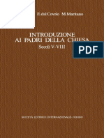 Bosio, Dal Covolo, Maritano - Introduzione Ai Padri Della Chiesa Vol 5. Secoli V e VIII