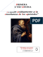 Primera Lectio Divina