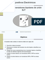 Dispositivos Electrónicos: Tema 5: Transistores Bipolares de Unión