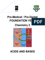 Acids and Bases