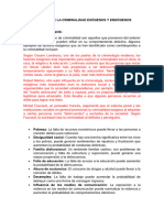 Factores de La Criminalidad Exógenos y Endógenos