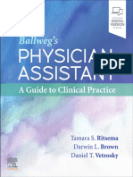 Tamara Ritsema PHD MPH PA-C - R, Darwin Brown MPH PA-C DFAAPA, Daniel Vetrosky PHD PA-C DFAAPA - Ballweg's Physician Assistant - A Guide To Clinical Practice-Elsevier (2021)