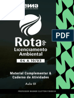 (ROTA 2024.03) Caderno de Questões - Aula 01 PDF