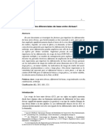 Análisis de Los Diferenciales de Base Entre Divisas1