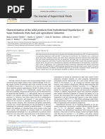 Charaxterization of The Solid Products From Hydrothermal Liquefaction of Waste Feedstocks From Food and Agricultural Industries