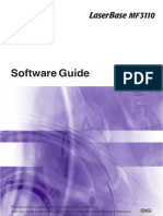 MF3110 Software Guide EN