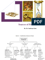 Topic 4 - Sources of Finance - Basics