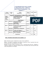 962 - B.Sc. Pt.I Home Science (Semester I&II)