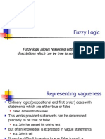 Fuzzy Logic: Fuzzy Logic Allows Reasoning With Vague Descriptions Which Can Be True To Some Degree