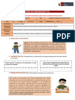 Ficha de Aprendizaje DPCC 2° Grado