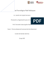 Tarea 7. Técnica Balanced Scorecard de Ken Blanchard