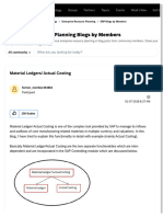 Material Ledgers - Actual Costing - SAP Community