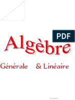 Algèbre Générale Et Linéaire (M. Mechab)