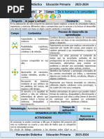 2do Grado Marzo - Educación Física (2023-2024)