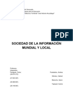 Act. 4. Sociedad de La Informacion Mundial y Local