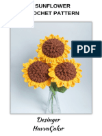 Sunflower Crochet Pattern