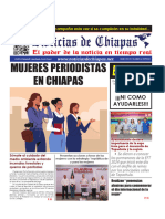 Periódico Noticias de Chiapas, Edición Virtual Viernes 08 de Marzo de 2024