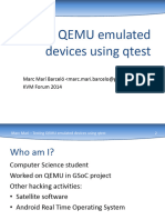 Testing QEMU