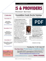 Midwest Edition: Foundation Funds Doctor Training