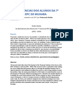 As Desistências Dos Alunos Da 7 Classe Da Epc de Muxara