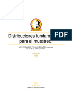 Distribuciones Fundamentales para El Muestreo