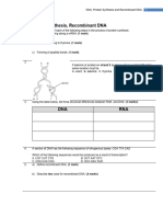 2 Dna Protein Synthesis Recombinant Dna Provincial