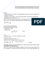 3.2 Estimating Population Mean