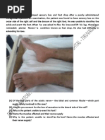 Lower Limb CLINICAL CHART